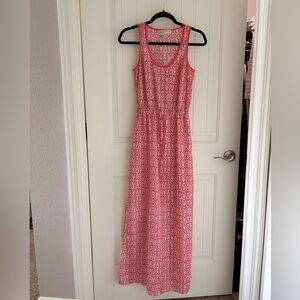 MICHAEL Michael Kors Pink Geometric Maxi Dress